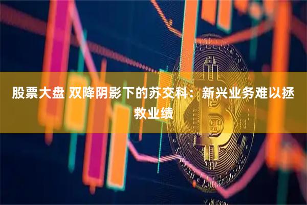 股票大盘 双降阴影下的苏交科：新兴业务难以拯救业绩